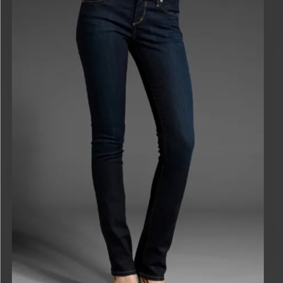 Citizens of Humanity Dark Wash Straight Leg Jeans - Picture 13 of 13